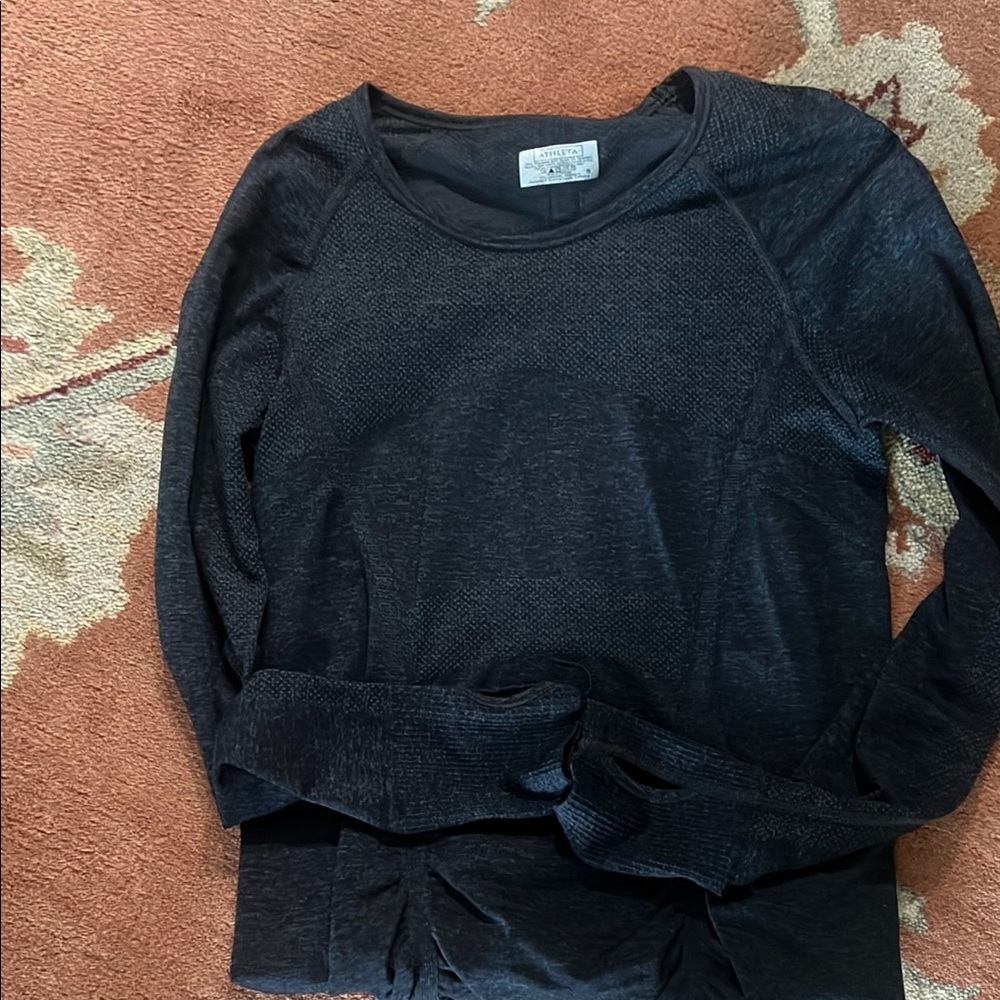Black Long Sleeve Top